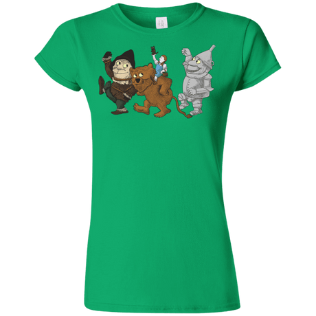 T-Shirts Irish Green / S Where the Friends Things Are Junior Slimmer-Fit T-Shirt