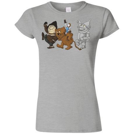 T-Shirts Sport Grey / S Where the Friends Things Are Junior Slimmer-Fit T-Shirt