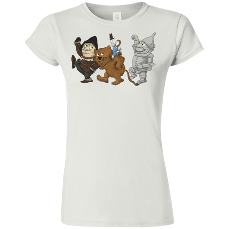 T-Shirts White / S Where the Friends Things Are Junior Slimmer-Fit T-Shirt