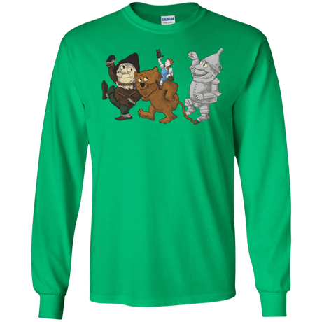 T-Shirts Irish Green / S Where the Friends Things Are Men's Long Sleeve T-Shirt