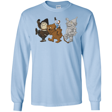 T-Shirts Light Blue / S Where the Friends Things Are Men's Long Sleeve T-Shirt