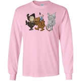 T-Shirts Light Pink / S Where the Friends Things Are Men's Long Sleeve T-Shirt