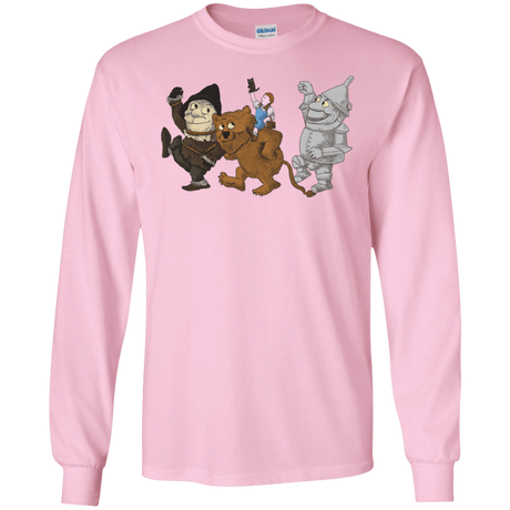 T-Shirts Light Pink / S Where the Friends Things Are Men's Long Sleeve T-Shirt