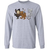 T-Shirts Sport Grey / S Where the Friends Things Are Men's Long Sleeve T-Shirt