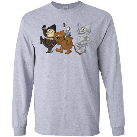 T-Shirts Sport Grey / S Where the Friends Things Are Men's Long Sleeve T-Shirt