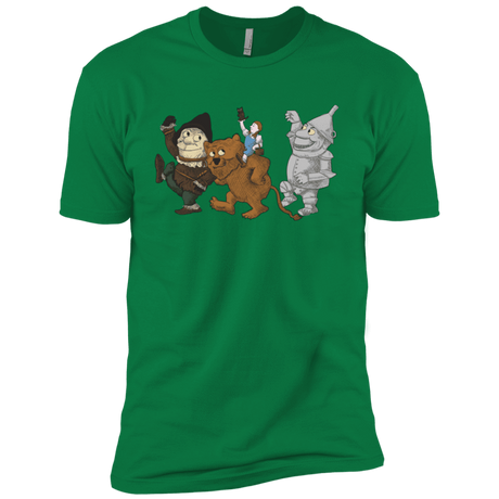 T-Shirts Kelly Green / X-Small Where the Friends Things Are Men's Premium T-Shirt