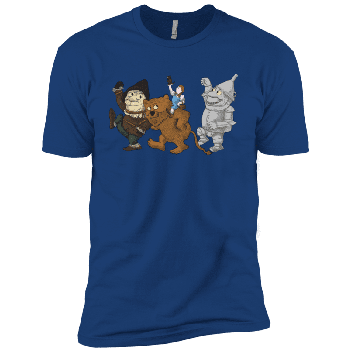 T-Shirts Royal / X-Small Where the Friends Things Are Men's Premium T-Shirt