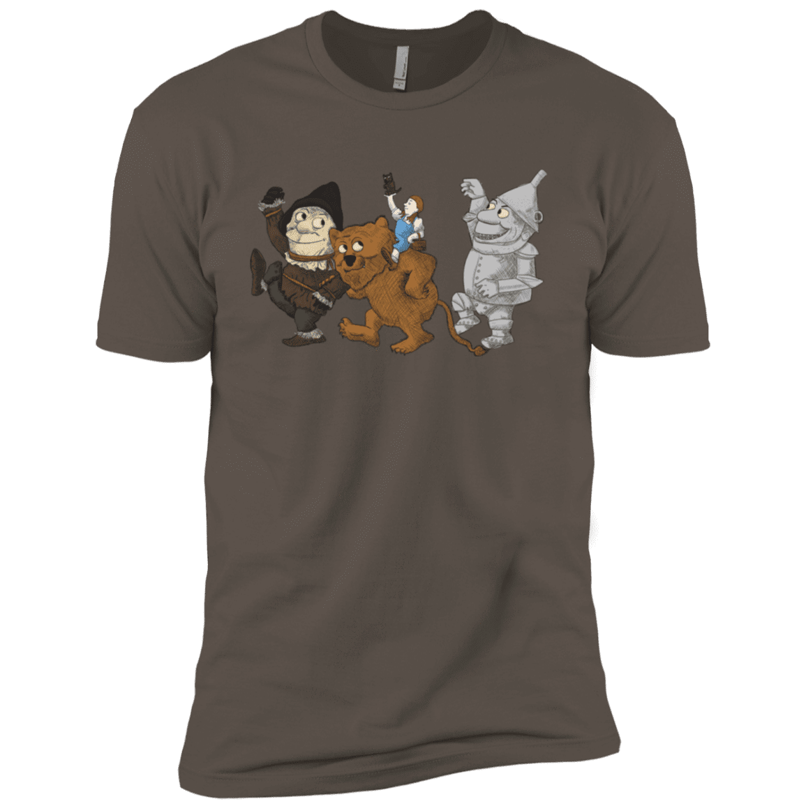 T-Shirts Warm Grey / X-Small Where the Friends Things Are Men's Premium T-Shirt