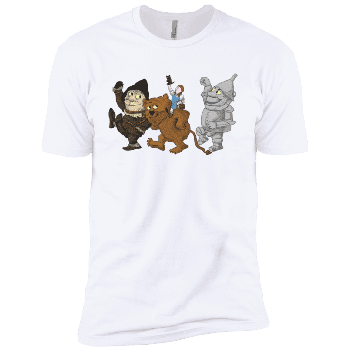 T-Shirts White / X-Small Where the Friends Things Are Men's Premium T-Shirt