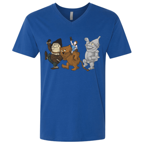 T-Shirts Royal / X-Small Where the Friends Things Are Men's Premium V-Neck