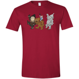 T-Shirts Cardinal Red / S Where the Friends Things Are Men's Semi-Fitted Softstyle