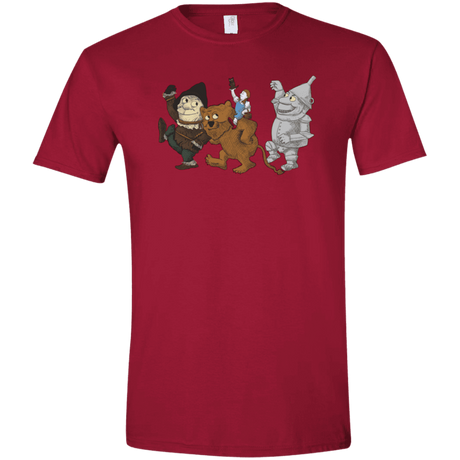 T-Shirts Cardinal Red / S Where the Friends Things Are Men's Semi-Fitted Softstyle