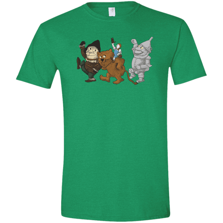 T-Shirts Heather Irish Green / M Where the Friends Things Are Men's Semi-Fitted Softstyle