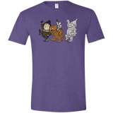 T-Shirts Heather Purple / S Where the Friends Things Are Men's Semi-Fitted Softstyle