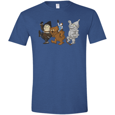 T-Shirts Heather Royal / X-Small Where the Friends Things Are Men's Semi-Fitted Softstyle