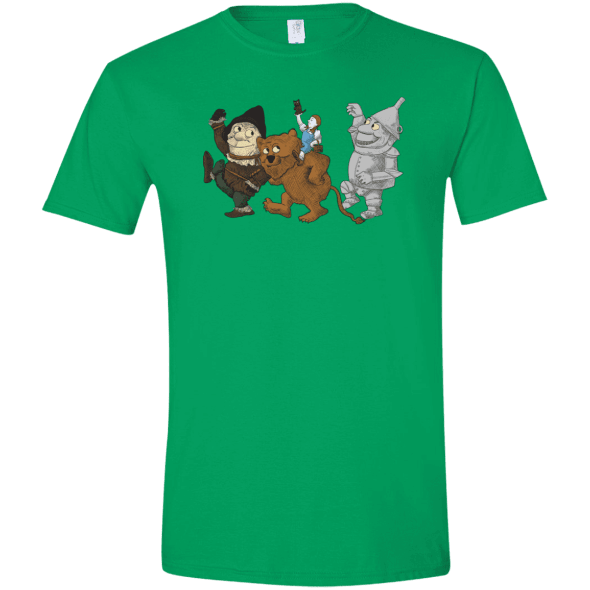 T-Shirts Irish Green / S Where the Friends Things Are Men's Semi-Fitted Softstyle