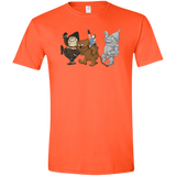 T-Shirts Orange / S Where the Friends Things Are Men's Semi-Fitted Softstyle