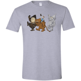 T-Shirts Sport Grey / X-Small Where the Friends Things Are Men's Semi-Fitted Softstyle