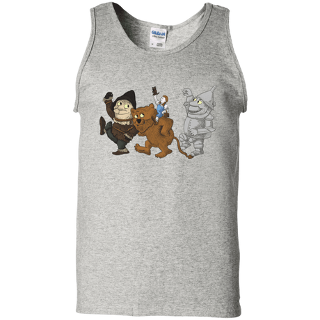 T-Shirts Ash / S Where the Friends Things Are Men's Tank Top