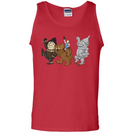 T-Shirts Red / S Where the Friends Things Are Men's Tank Top