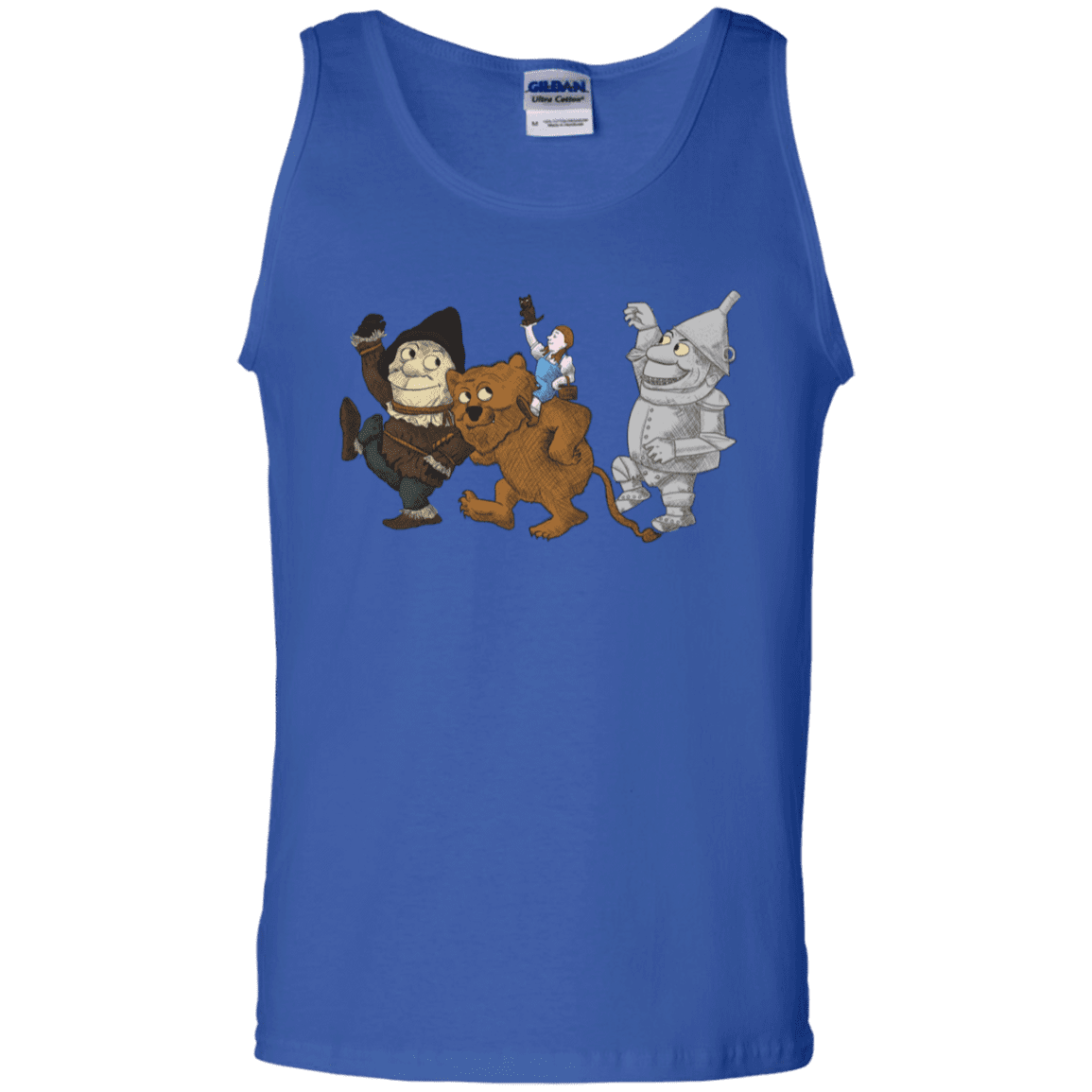 T-Shirts Royal / S Where the Friends Things Are Men's Tank Top