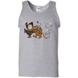 T-Shirts Sport Grey / S Where the Friends Things Are Men's Tank Top