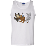 T-Shirts White / S Where the Friends Things Are Men's Tank Top