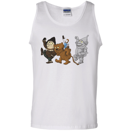 T-Shirts White / S Where the Friends Things Are Men's Tank Top