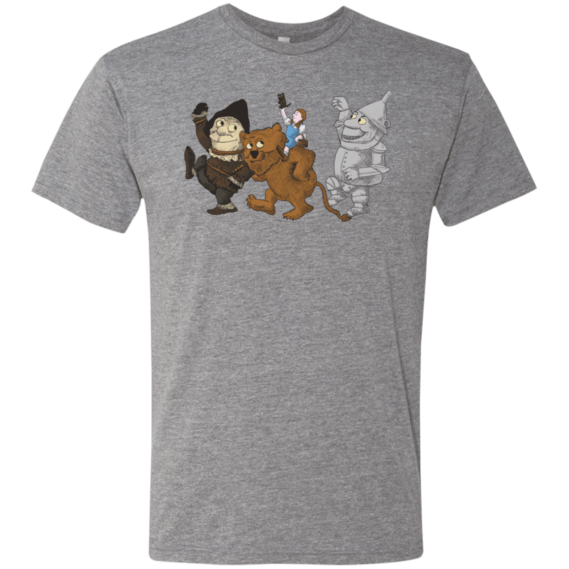 T-Shirts Premium Heather / S Where the Friends Things Are Men's Triblend T-Shirt