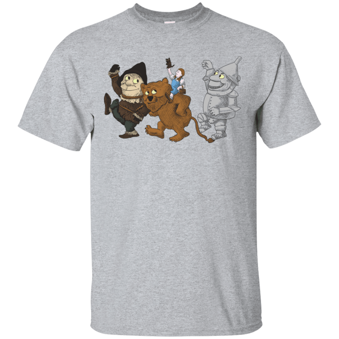 T-Shirts Sport Grey / S Where the Friends Things Are T-Shirt