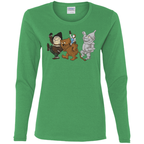 T-Shirts Irish Green / S Where the Friends Things Are Women's Long Sleeve T-Shirt