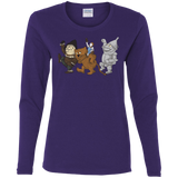 T-Shirts Purple / S Where the Friends Things Are Women's Long Sleeve T-Shirt