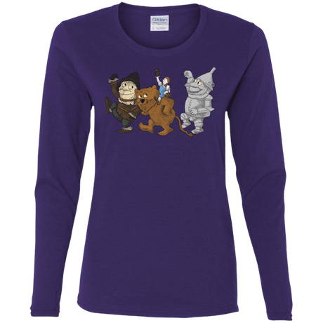 T-Shirts Purple / S Where the Friends Things Are Women's Long Sleeve T-Shirt