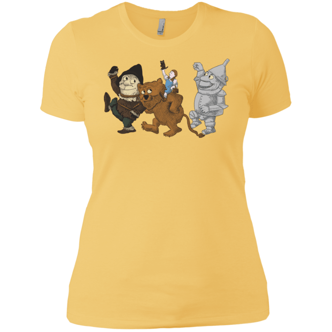 T-Shirts Banana Cream/ / X-Small Where the Friends Things Are Women's Premium T-Shirt