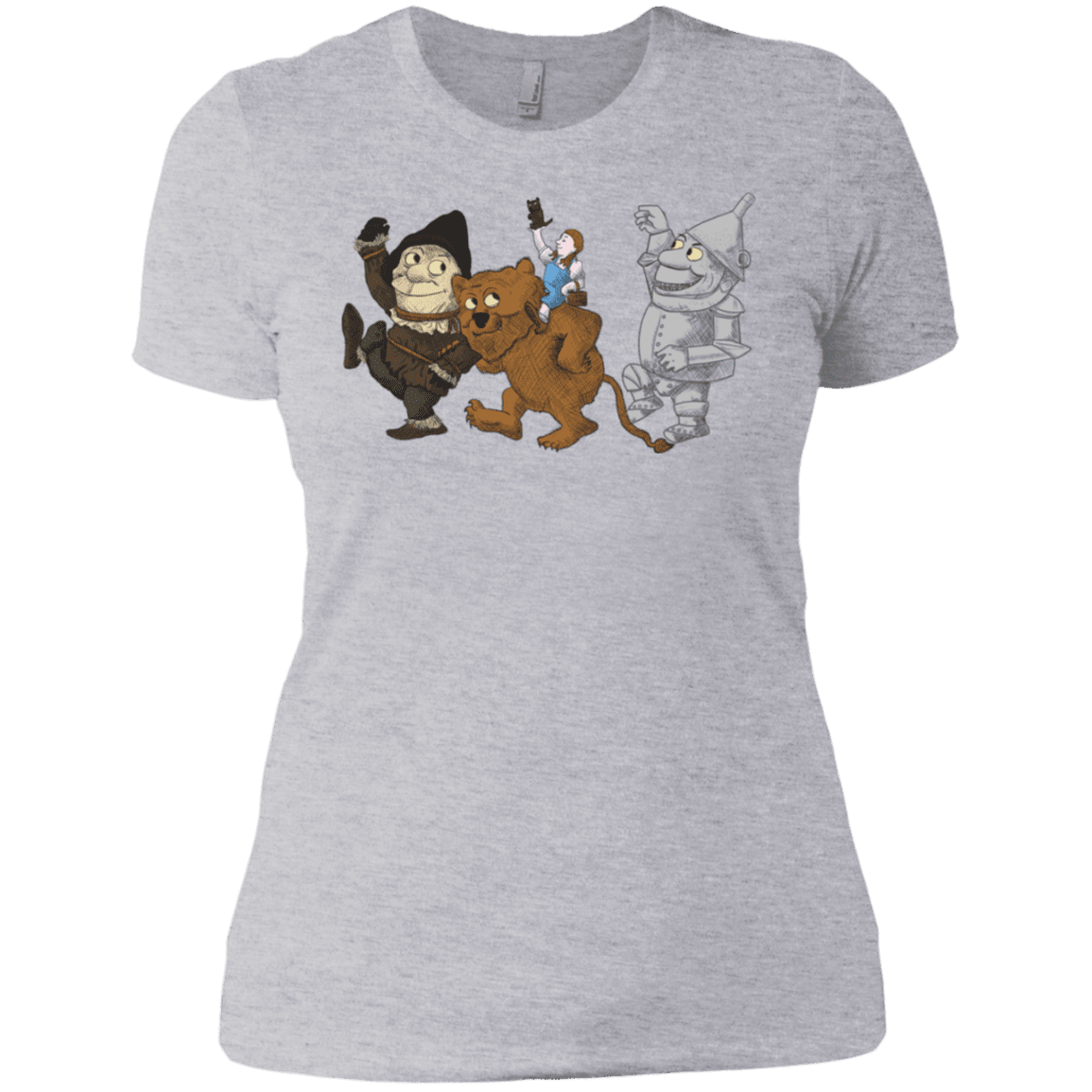 T-Shirts Heather Grey / X-Small Where the Friends Things Are Women's Premium T-Shirt