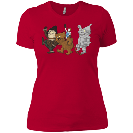 T-Shirts Red / X-Small Where the Friends Things Are Women's Premium T-Shirt