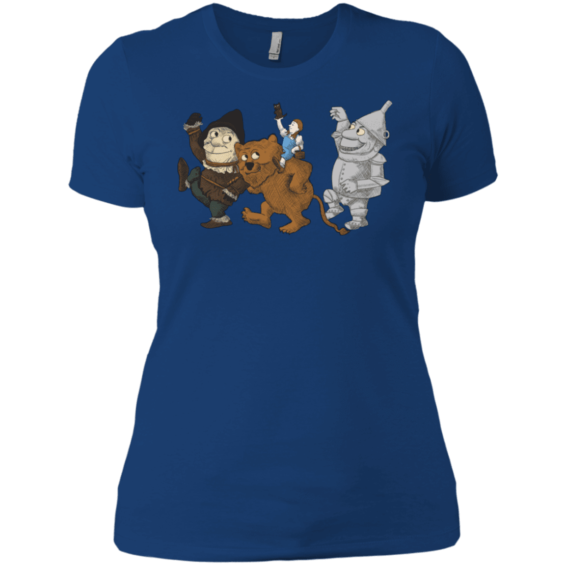 T-Shirts Royal / X-Small Where the Friends Things Are Women's Premium T-Shirt