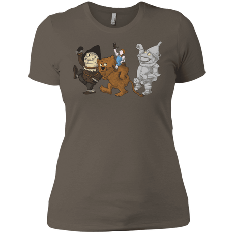 T-Shirts Warm Grey / X-Small Where the Friends Things Are Women's Premium T-Shirt