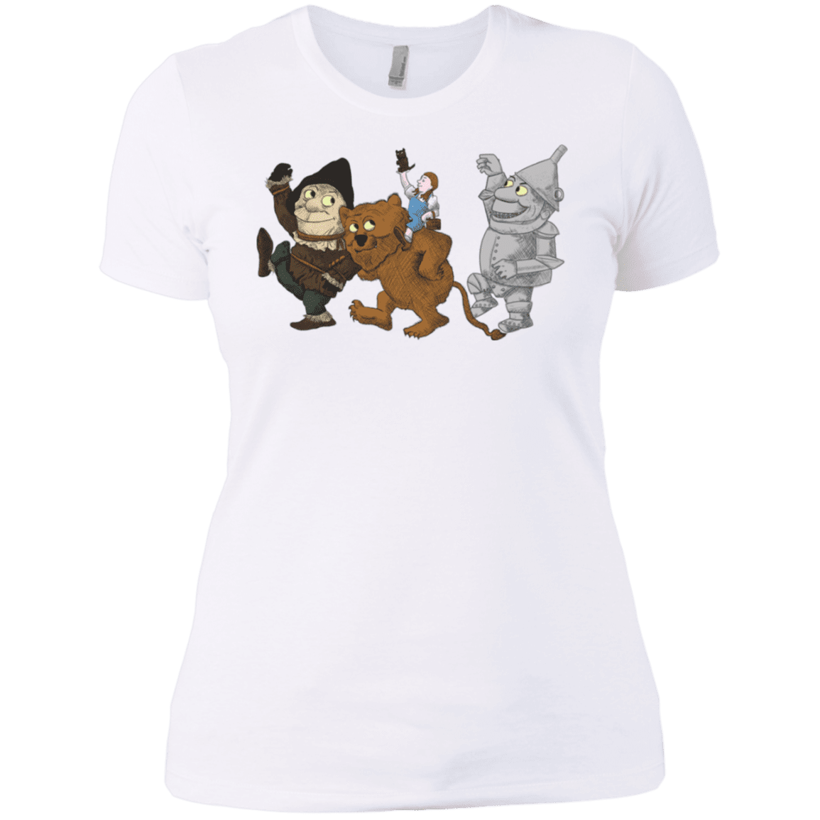 T-Shirts White / X-Small Where the Friends Things Are Women's Premium T-Shirt