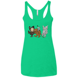 T-Shirts Envy / X-Small Where the Friends Things Are Women's Triblend Racerback Tank