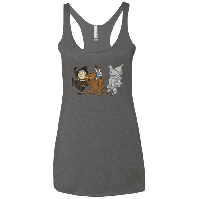 T-Shirts Premium Heather / X-Small Where the Friends Things Are Women's Triblend Racerback Tank