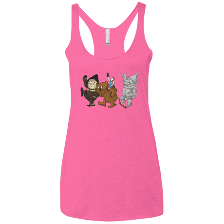 T-Shirts Vintage Pink / X-Small Where the Friends Things Are Women's Triblend Racerback Tank