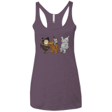 T-Shirts Vintage Purple / X-Small Where the Friends Things Are Women's Triblend Racerback Tank