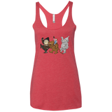 T-Shirts Vintage Red / X-Small Where the Friends Things Are Women's Triblend Racerback Tank