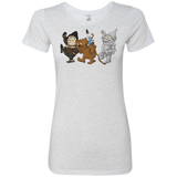 T-Shirts Heather White / S Where the Friends Things Are Women's Triblend T-Shirt