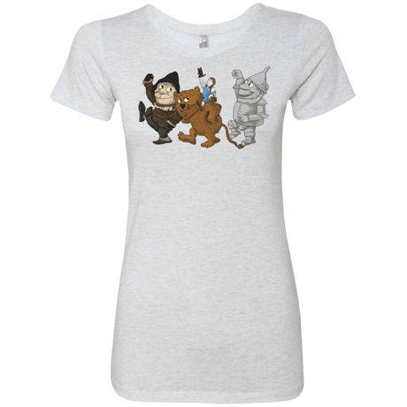 T-Shirts Heather White / S Where the Friends Things Are Women's Triblend T-Shirt