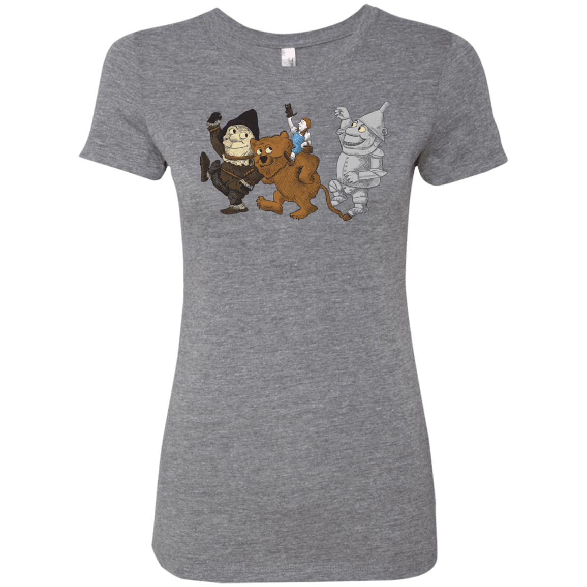 T-Shirts Premium Heather / S Where the Friends Things Are Women's Triblend T-Shirt