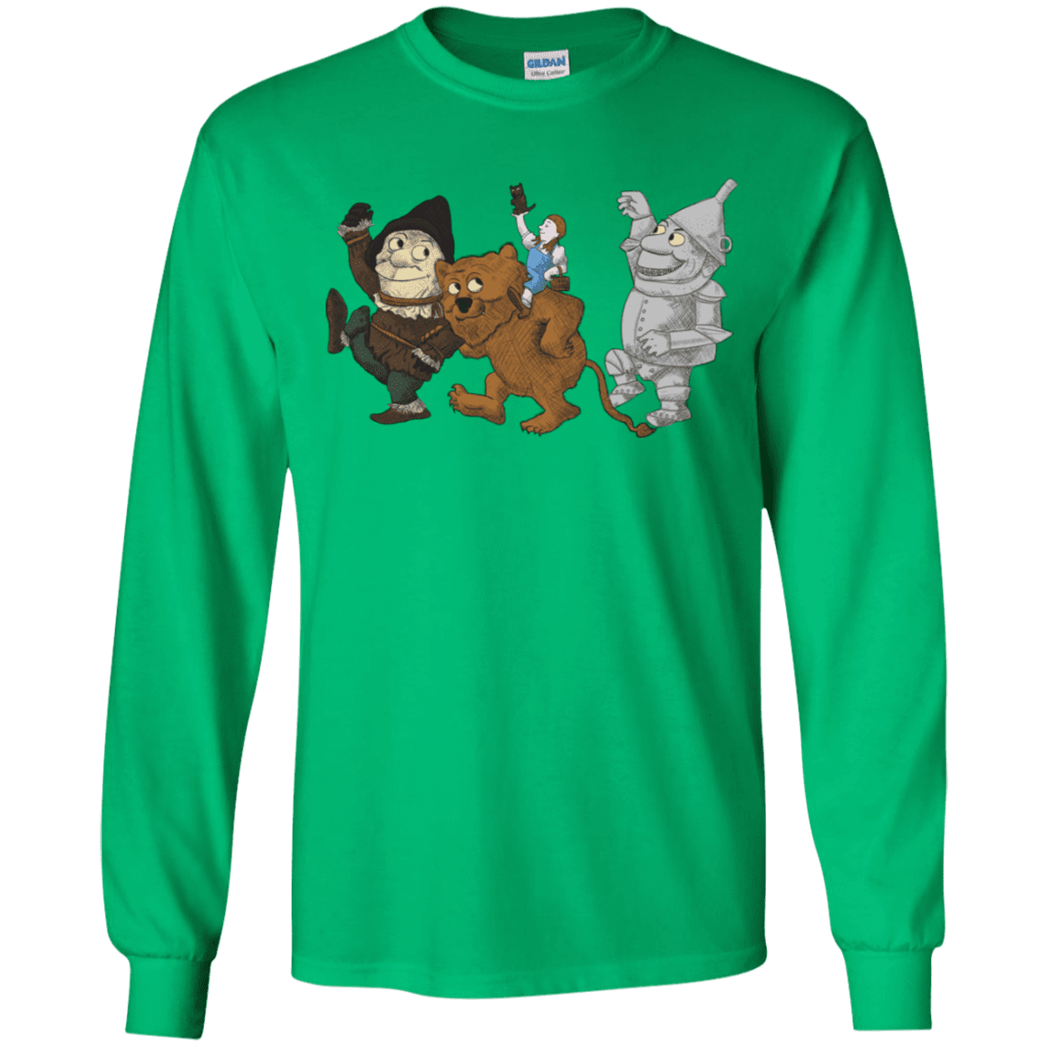 T-Shirts Irish Green / YS Where the Friends Things Are Youth Long Sleeve T-Shirt
