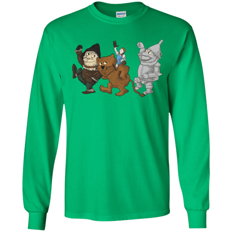 T-Shirts Irish Green / YS Where the Friends Things Are Youth Long Sleeve T-Shirt