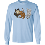 T-Shirts Light Blue / YS Where the Friends Things Are Youth Long Sleeve T-Shirt